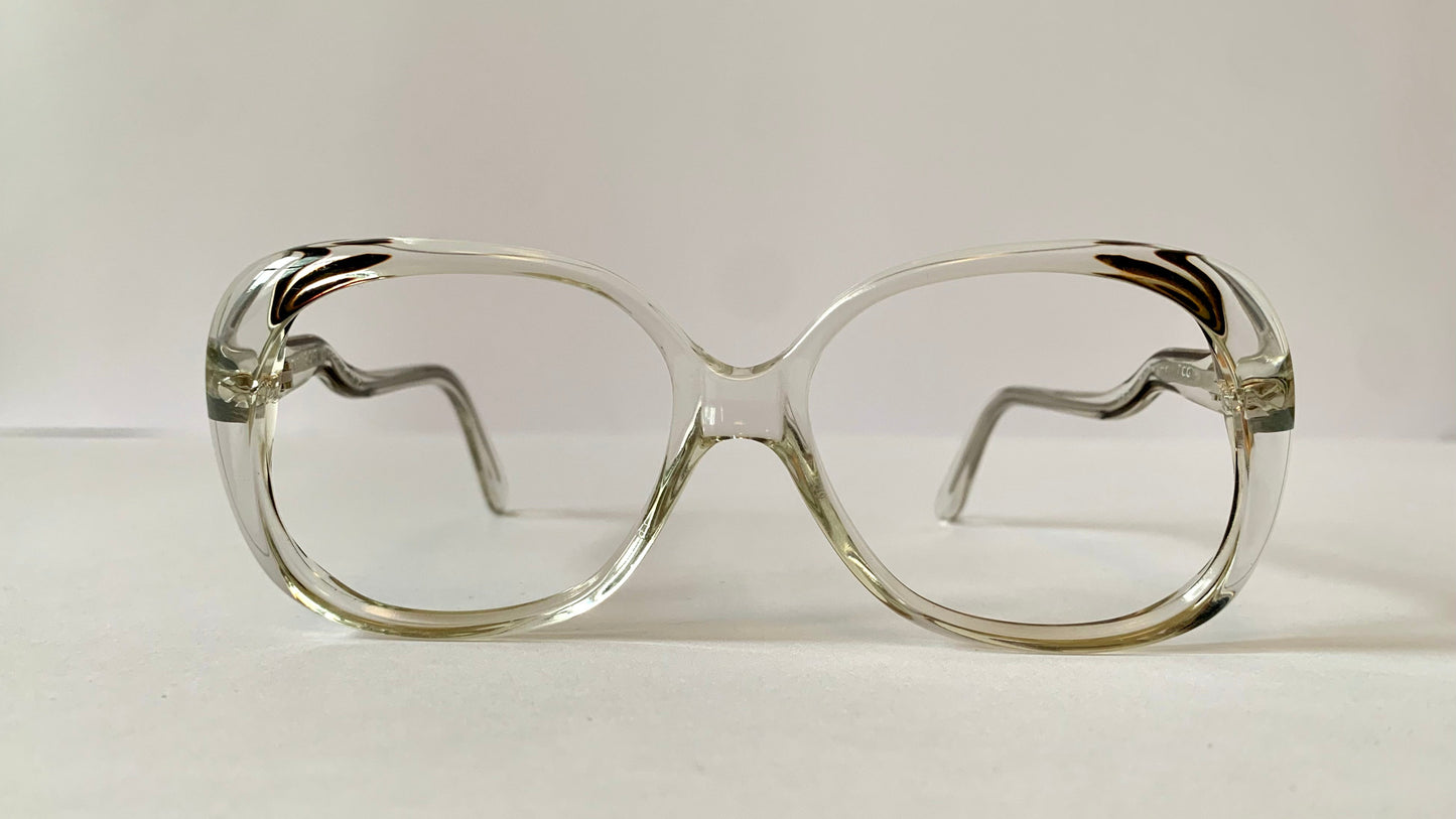 Safilo 70s vintage glasses - Acetate transparent frame