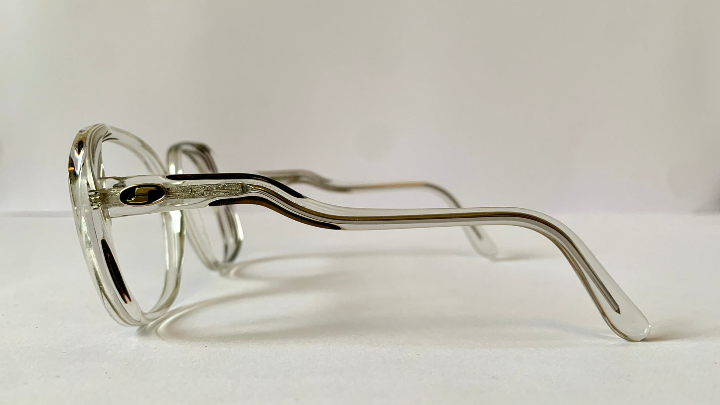 Safilo 70s vintage glasses - Acetate transparent frame