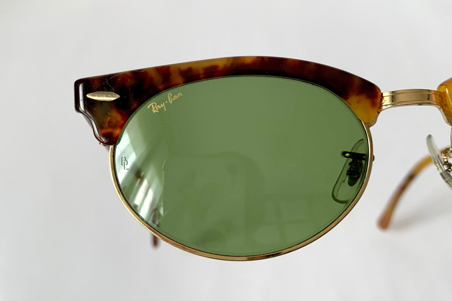 Ray Ban B&L USA vintage sunglasses - W1265 Wayfarer Oval Blond Tortoise