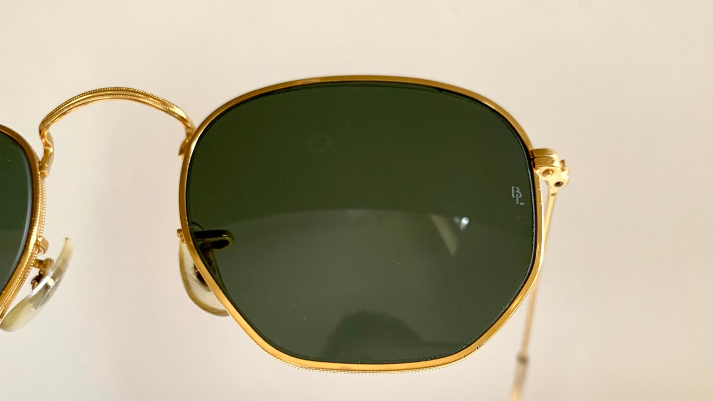 Ray Ban B&L vintage sunglasses USA - W0980 Classic Collection Hexagonal