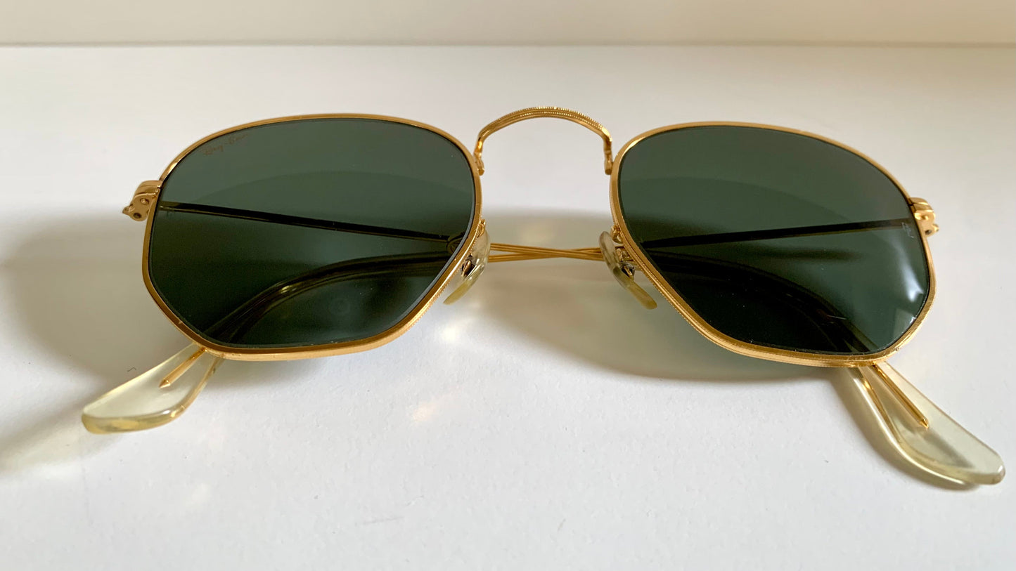 Ray Ban B&L vintage sunglasses USA - W0980 Classic Collection Hexagonal