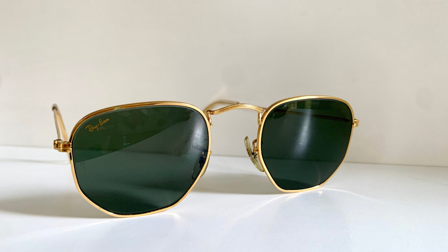 Ray Ban B&L vintage sunglasses USA - W0980 Classic Collection Hexagonal