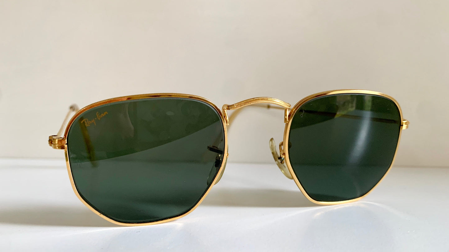 Ray Ban B&L vintage sunglasses USA - W0980 Classic Collection Hexagonal