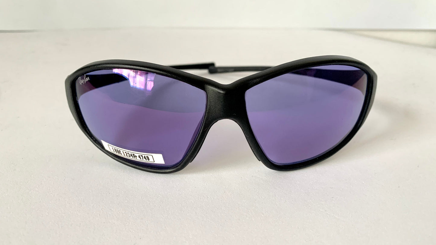 Ray Ban B&L USA 90s vintage sunglasses - Callaway golf sports matte black frame