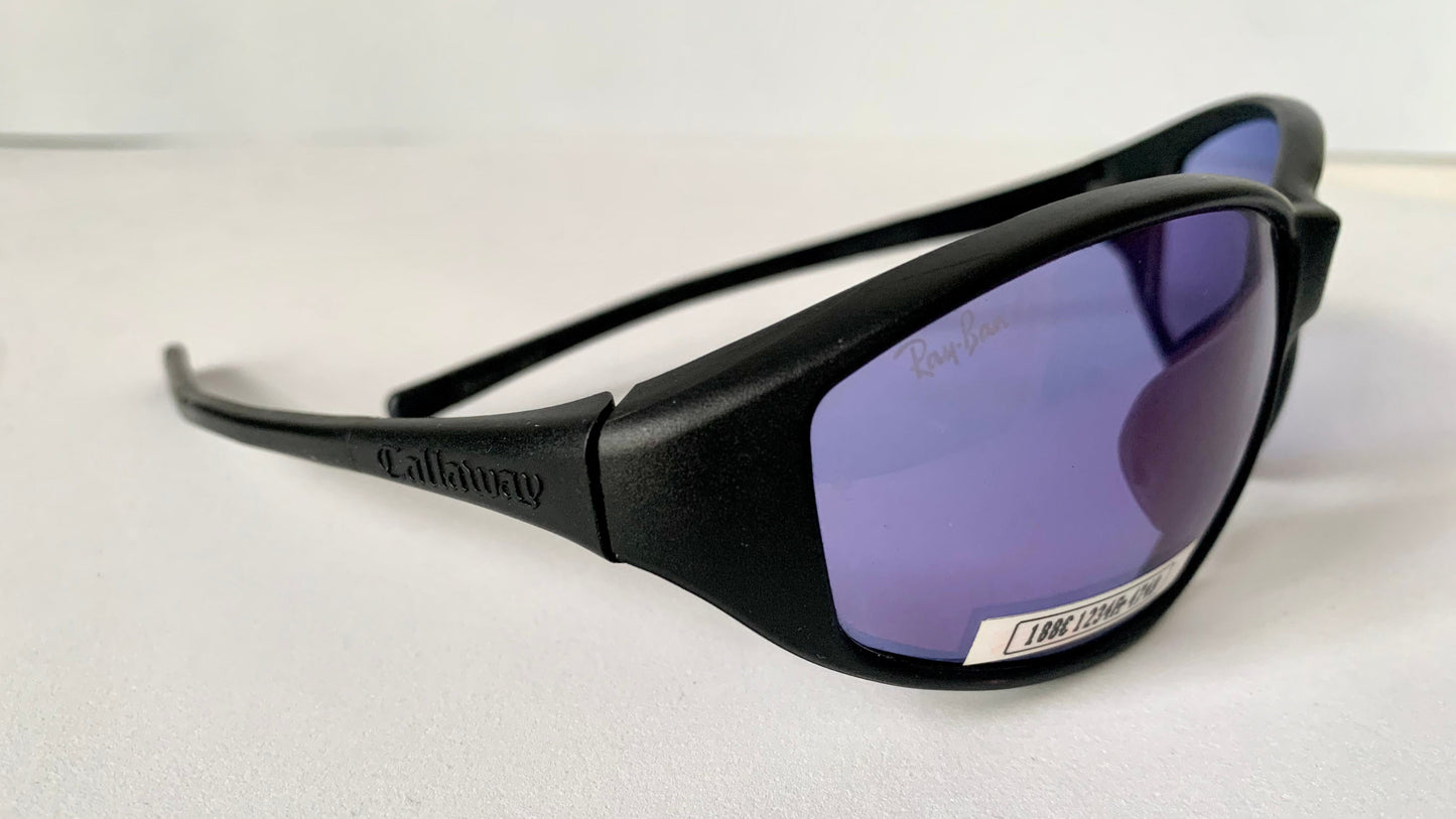 Ray Ban B&L USA 90s vintage sunglasses - Callaway golf sports matte black frame
