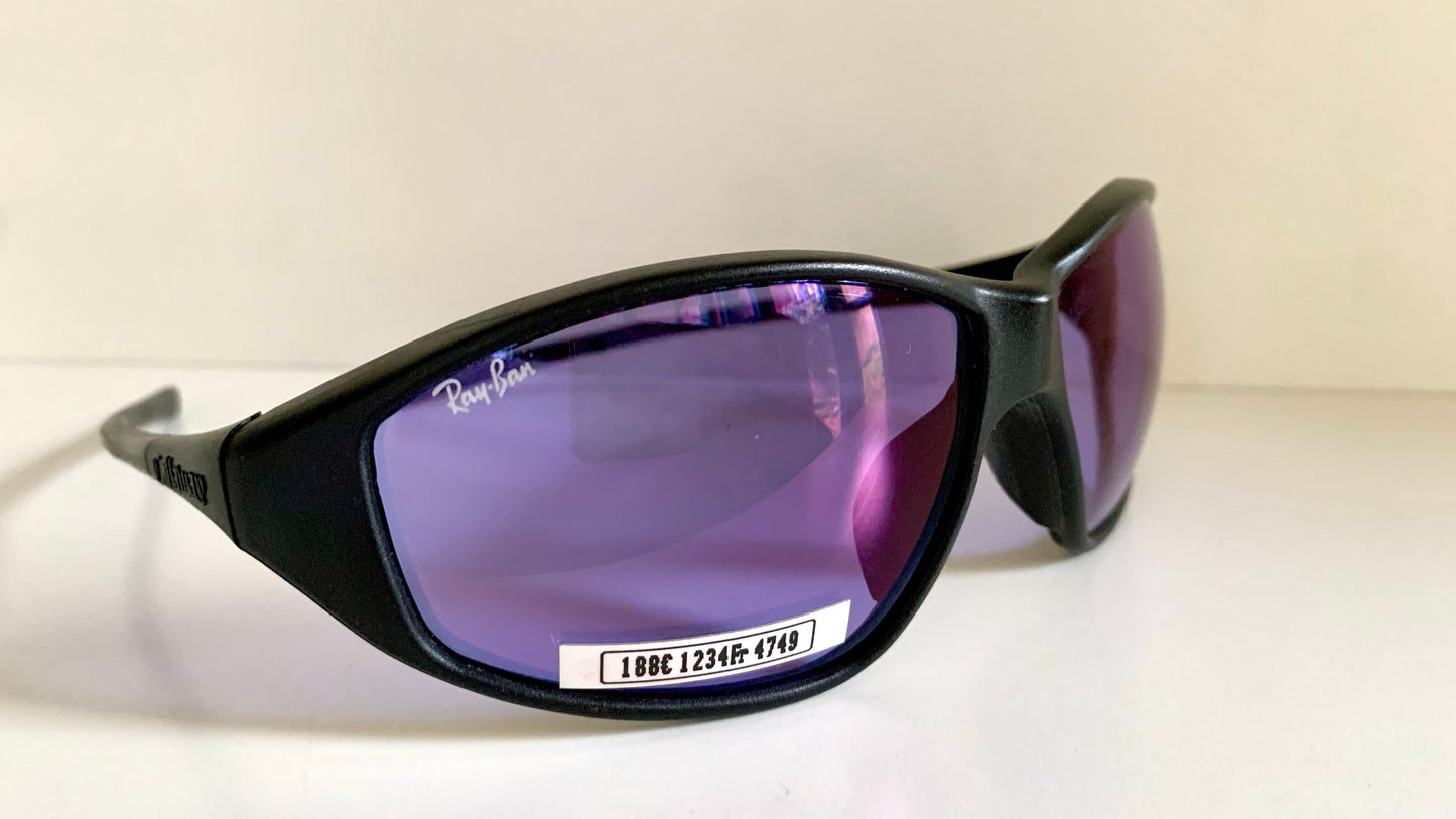 Ray Ban B&L USA 90s vintage sunglasses - Callaway golf sports matte black frame