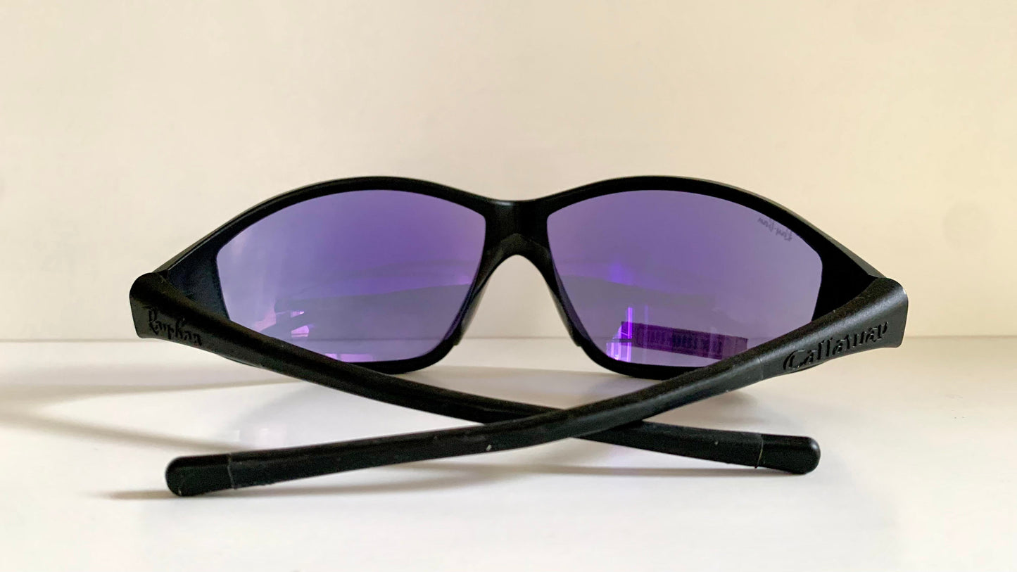Ray Ban B&L USA 90s vintage sunglasses - Callaway golf sports matte black frame