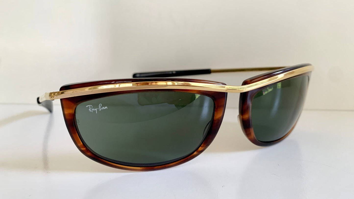 Ray Ban B&L USA 90s vintage sunglasses - Olympian II Arista Gold Tortoise