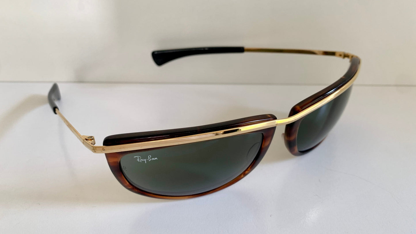 Ray Ban B&L USA 90s vintage sunglasses - Olympian II Arista Gold Tortoise