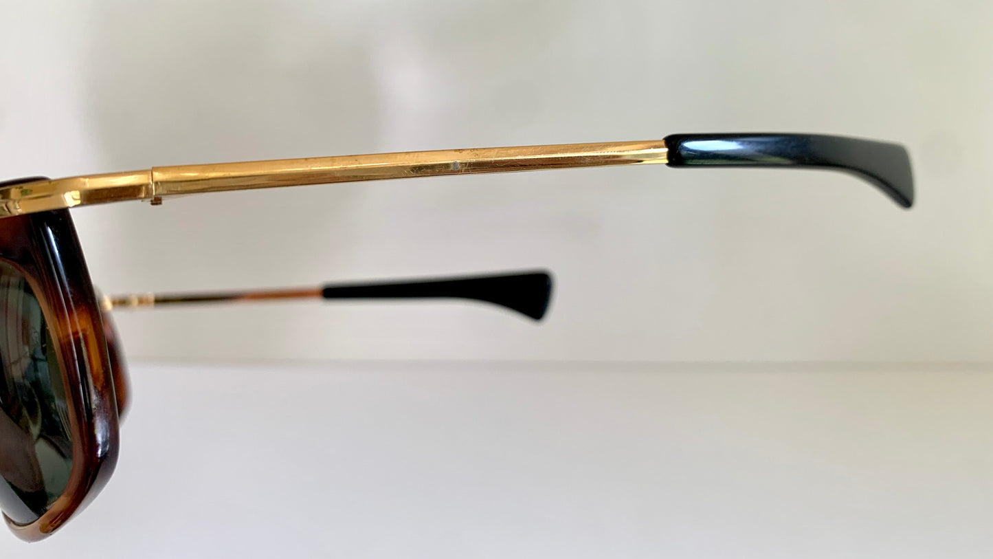 Ray Ban B&L USA 90s vintage sunglasses - Olympian II Arista Gold Tortoise