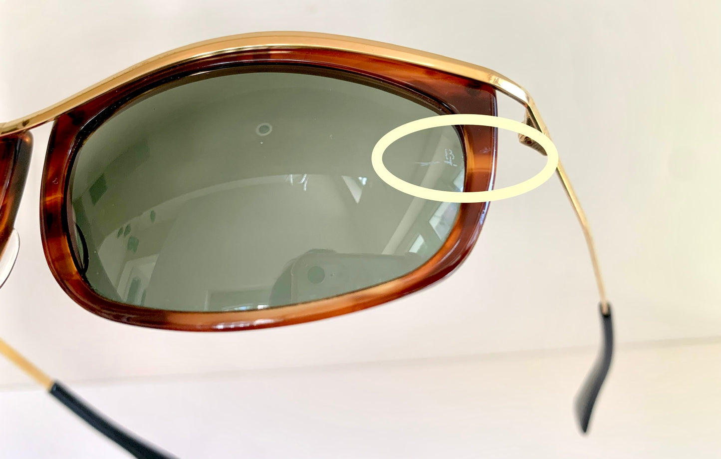 Ray Ban B&L USA 90s vintage sunglasses - Olympian II Arista Gold Tortoise