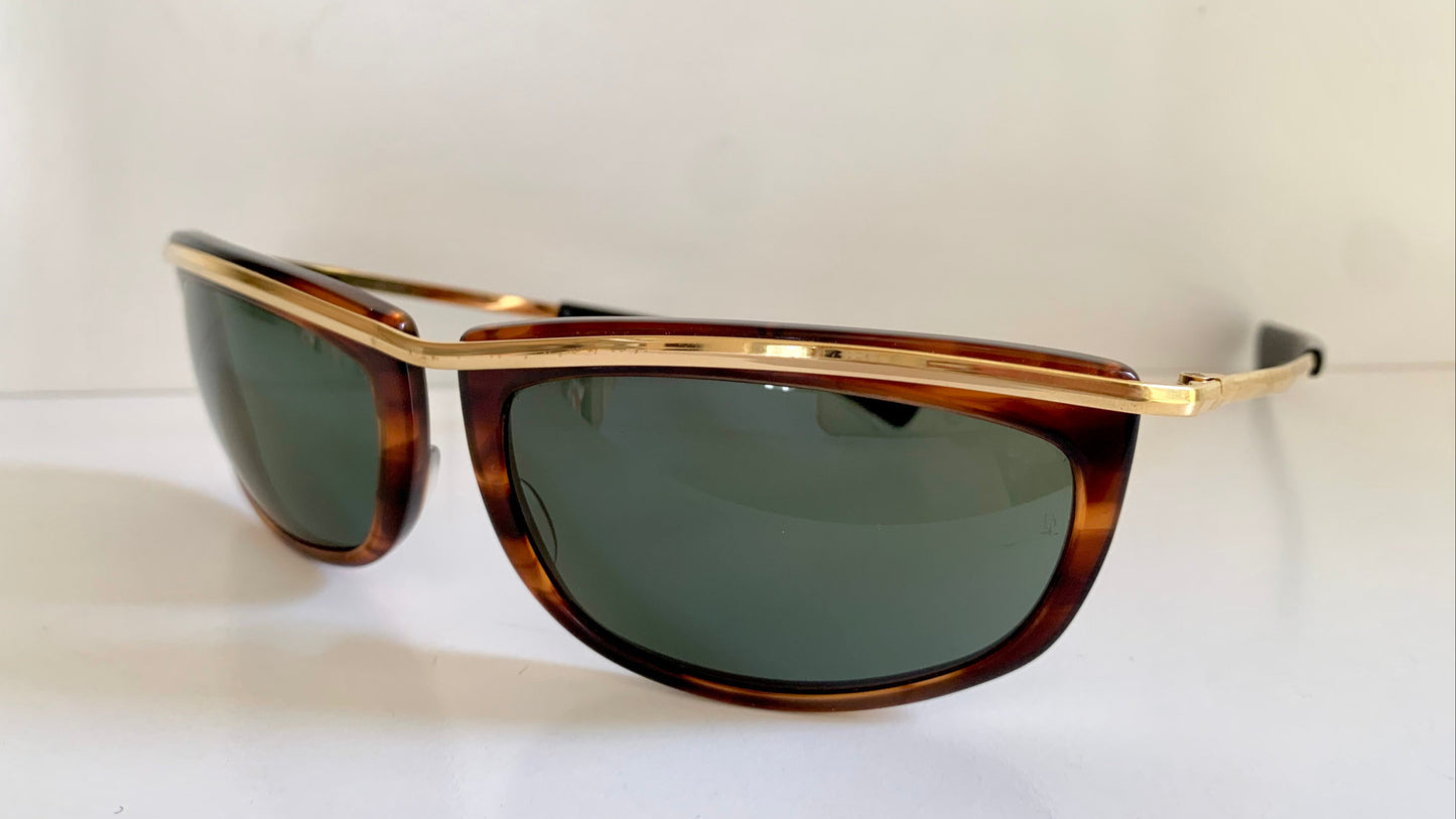 Ray Ban B&L USA 90s vintage sunglasses - Olympian II Arista Gold Tortoise