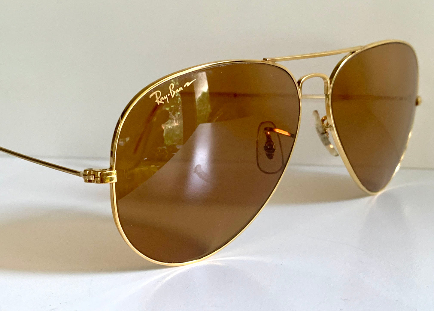 Vintage Ray Ban aviator Chromax sunglasses B&L USA - 62mm 80s Driving Series