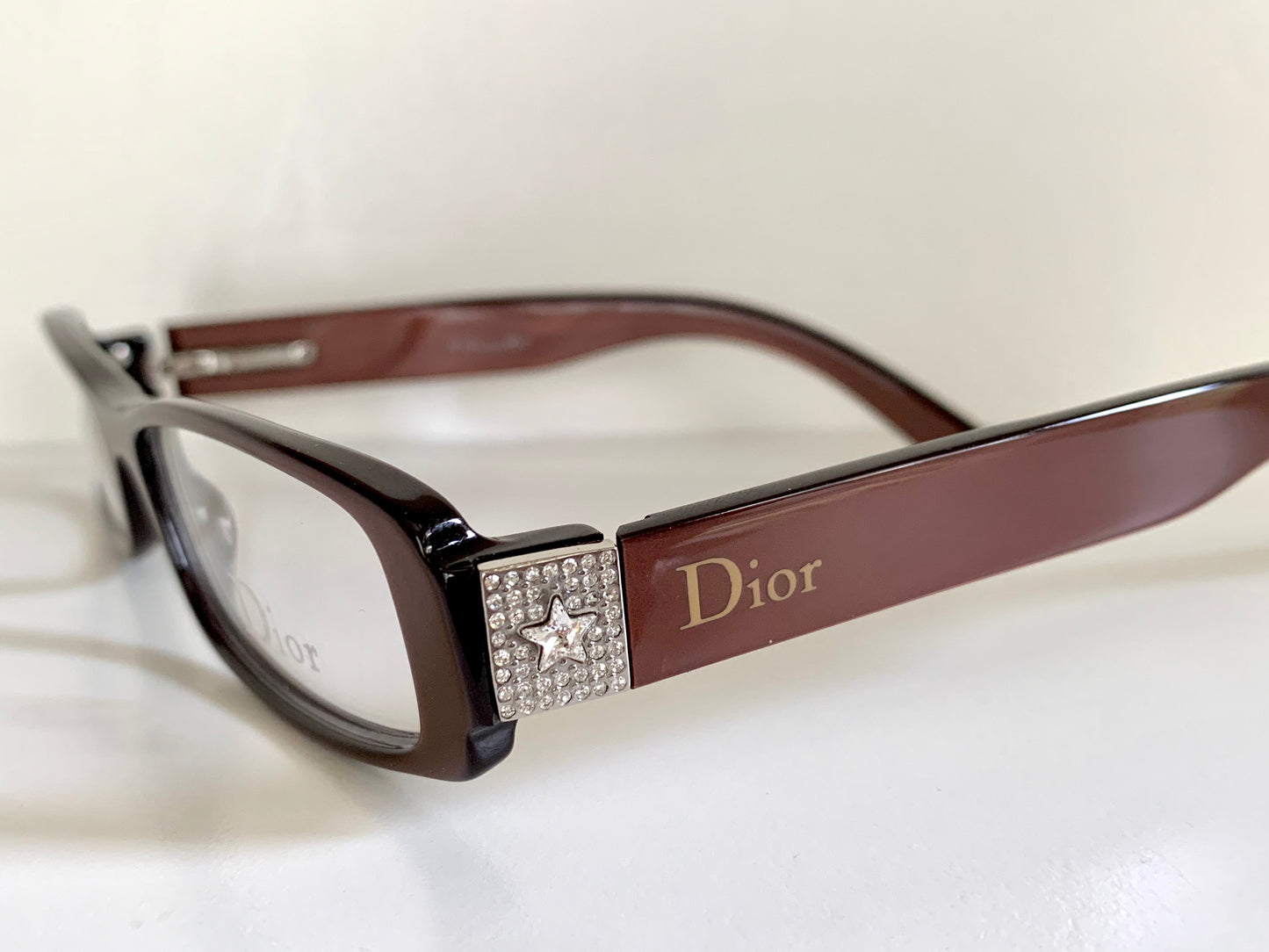 Christian Dior 00s Vintage glasses - 3101 strass star frames