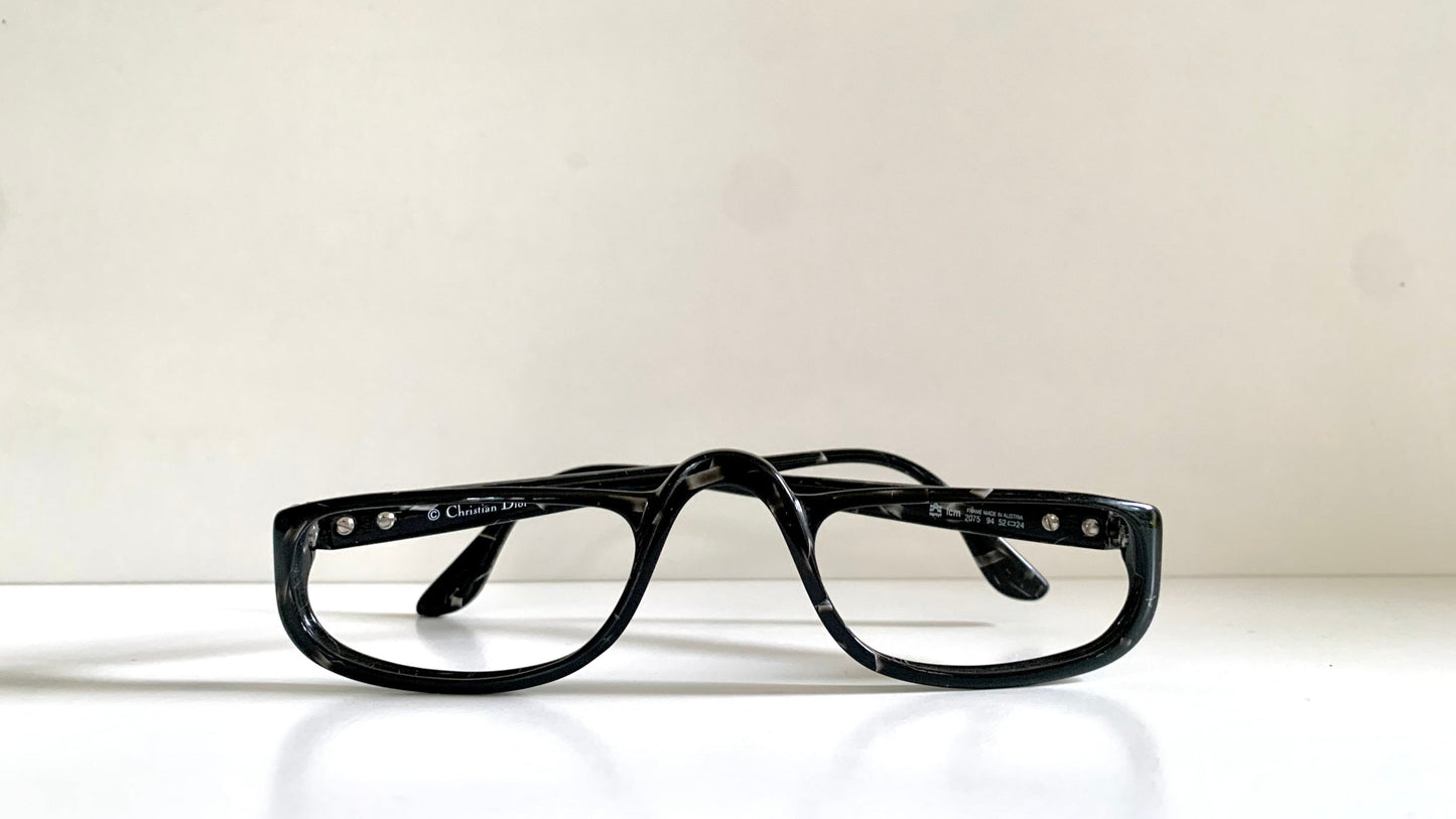 Christian Dior 80s vintage glasses - 2075 half moon reading frames