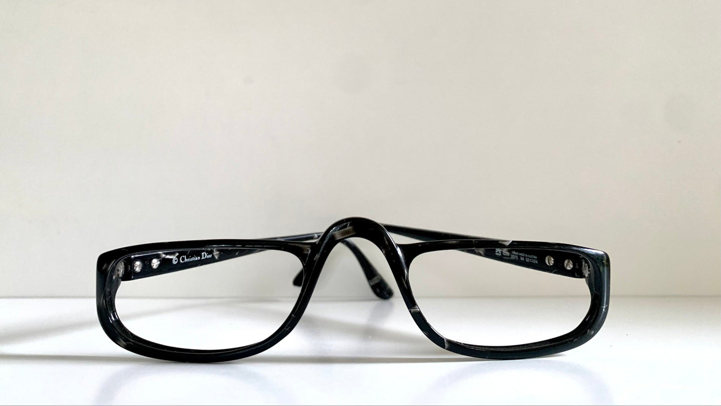 Christian Dior 80s vintage glasses - 2075 half moon reading frames