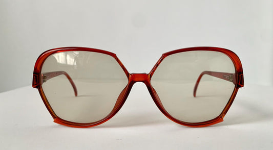 Viennaline Optyl 70s sunglasses - red XL oversized vintage frames