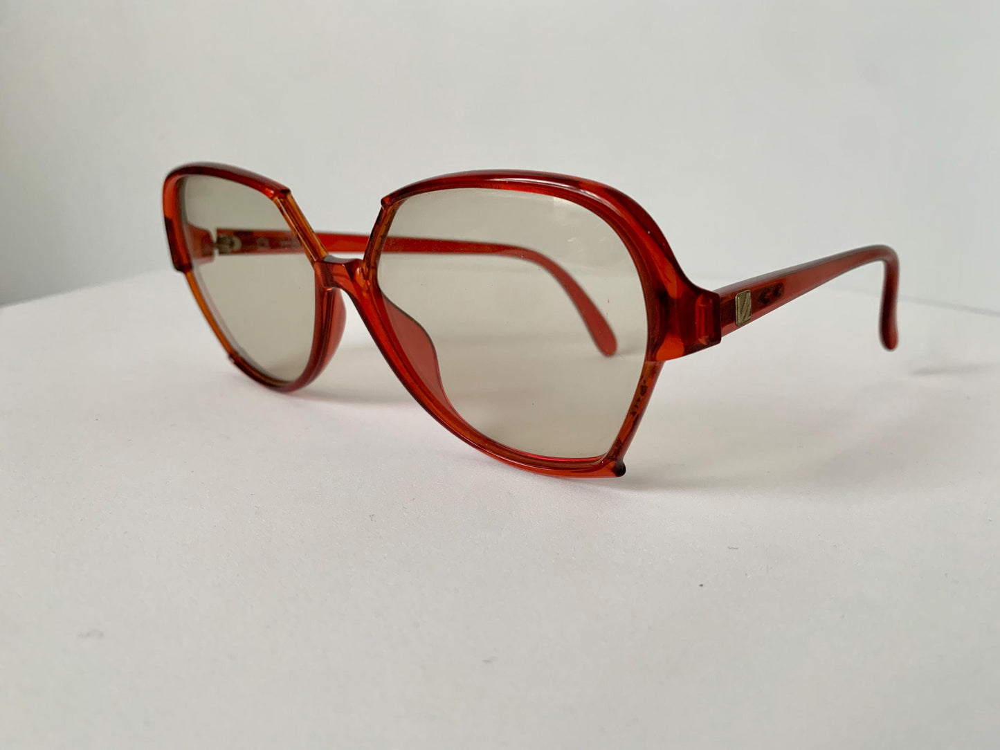 Viennaline Optyl 70s sunglasses - red XL oversized vintage frames