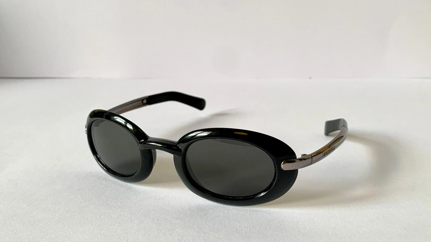 Lagerfeld vintage sunglasses - oval wrap frames