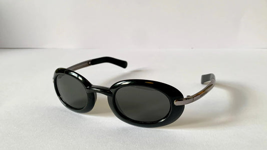 Lagerfeld vintage sunglasses - oval wrap frames
