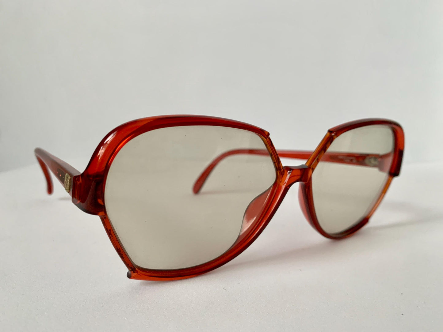 Viennaline Optyl 70s sunglasses - red XL oversized vintage frames