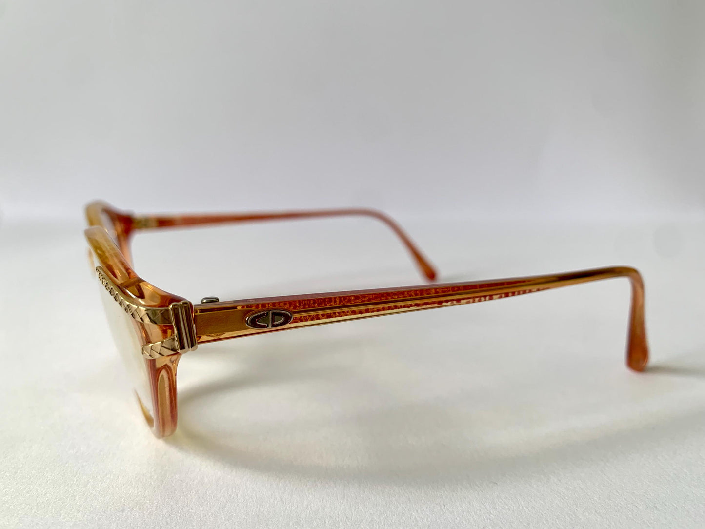 Christian Dior 80s vintage glasses - 2735 yellow and red frames
