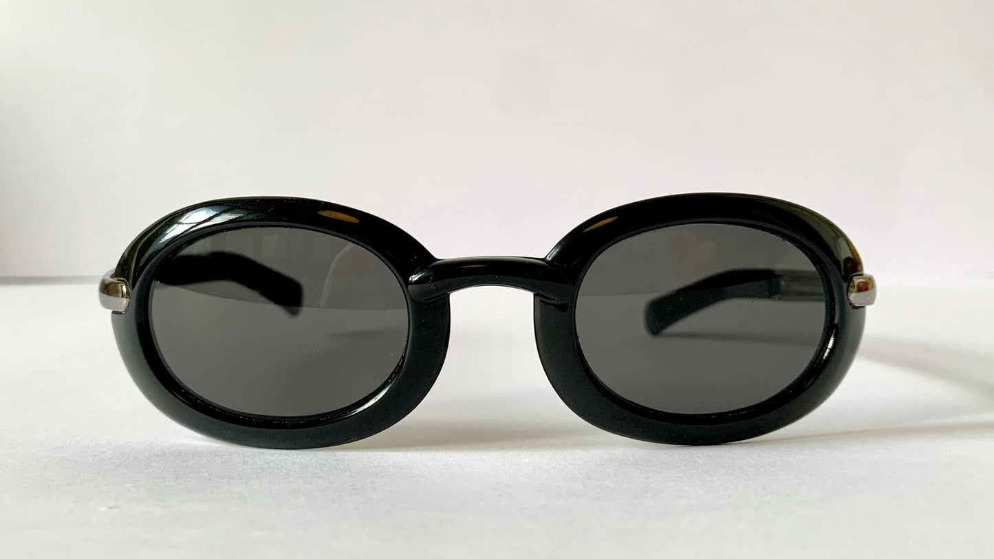 Lagerfeld vintage sunglasses - oval wrap frames