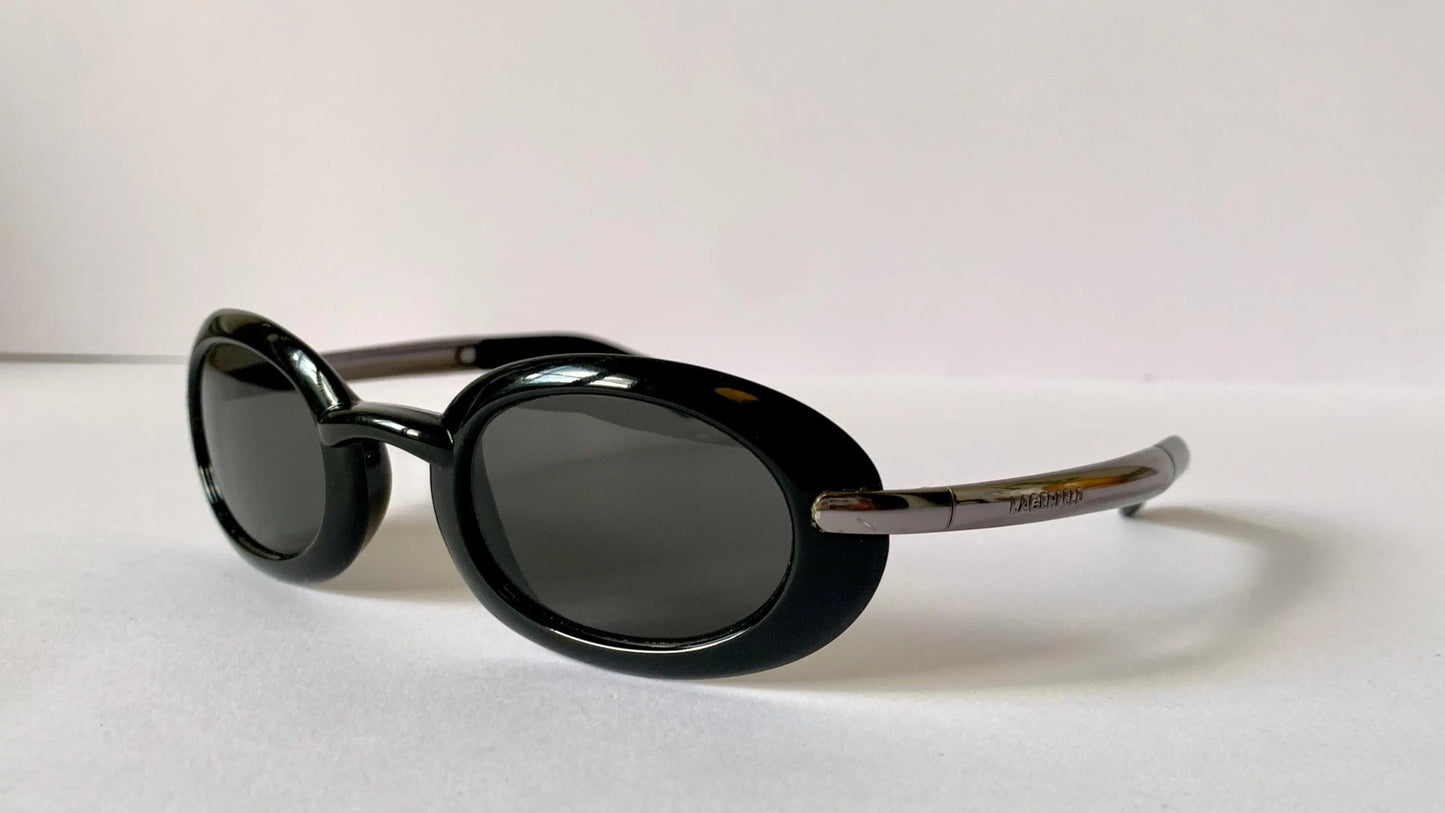 Lagerfeld vintage sunglasses - oval wrap frames