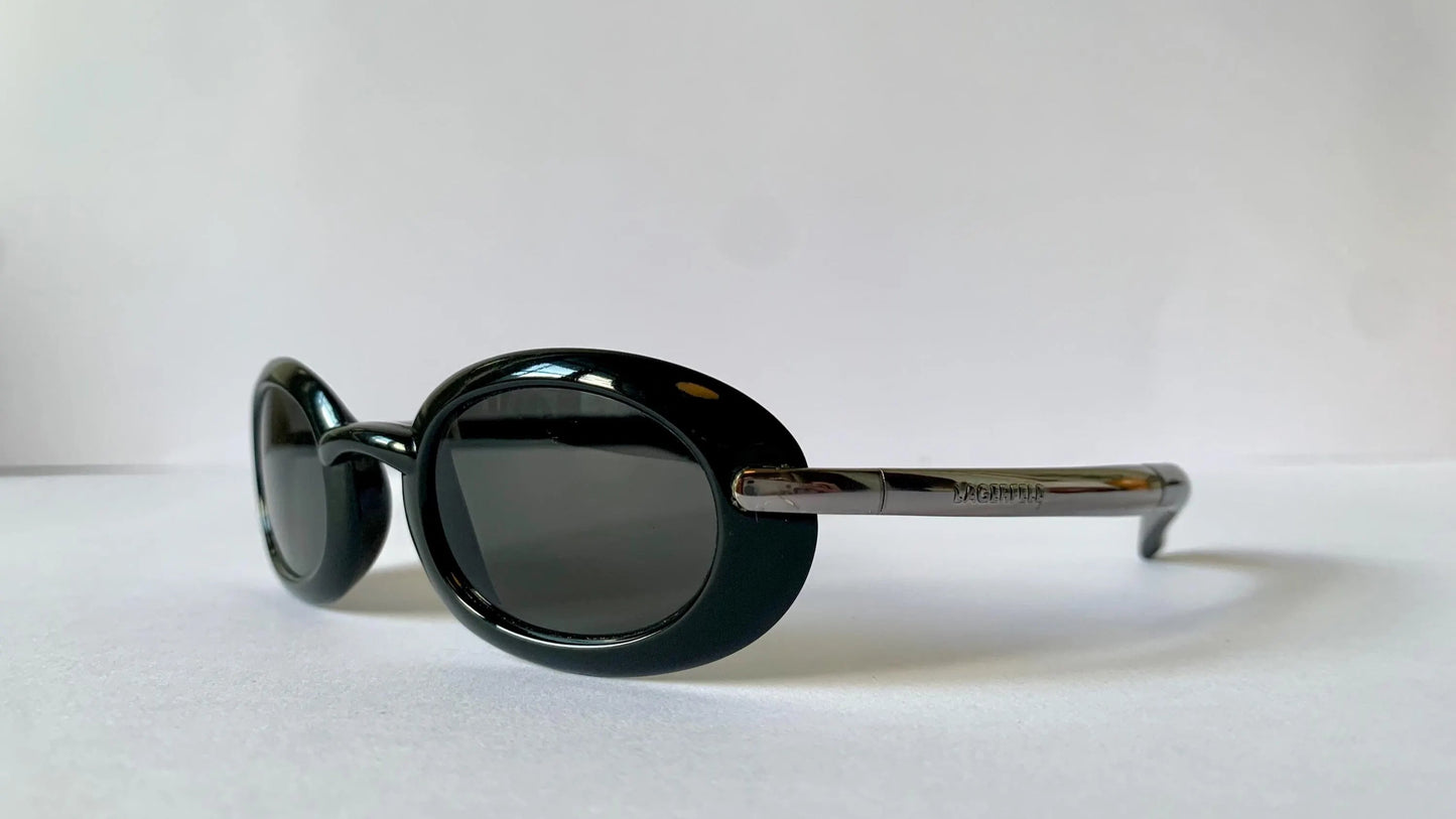 Lagerfeld vintage sunglasses - oval wrap frames