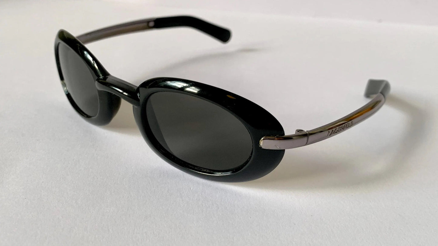 Lagerfeld vintage sunglasses - oval wrap frames