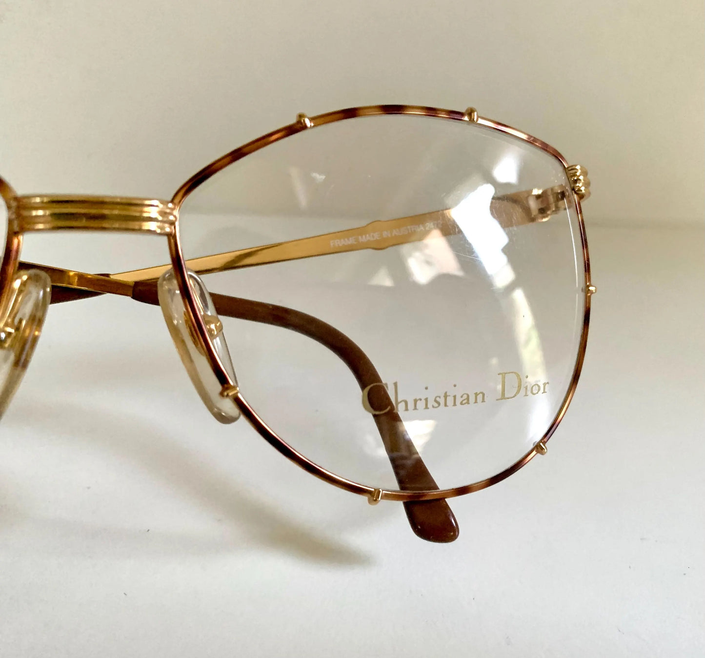 Christian Dior Vintage glasses - 2472 golden frame