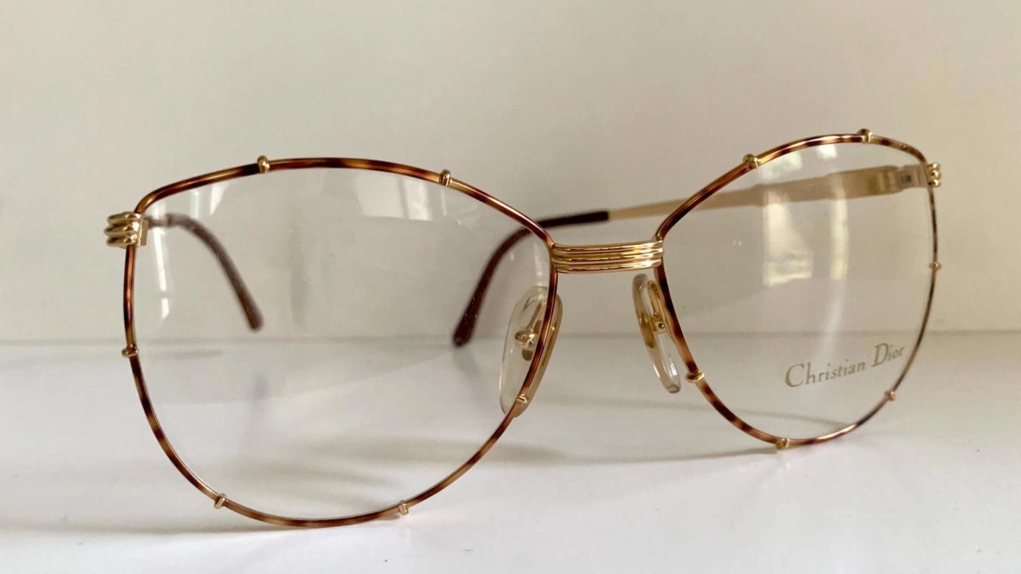 Christian Dior Vintage glasses - 2472 golden frame
