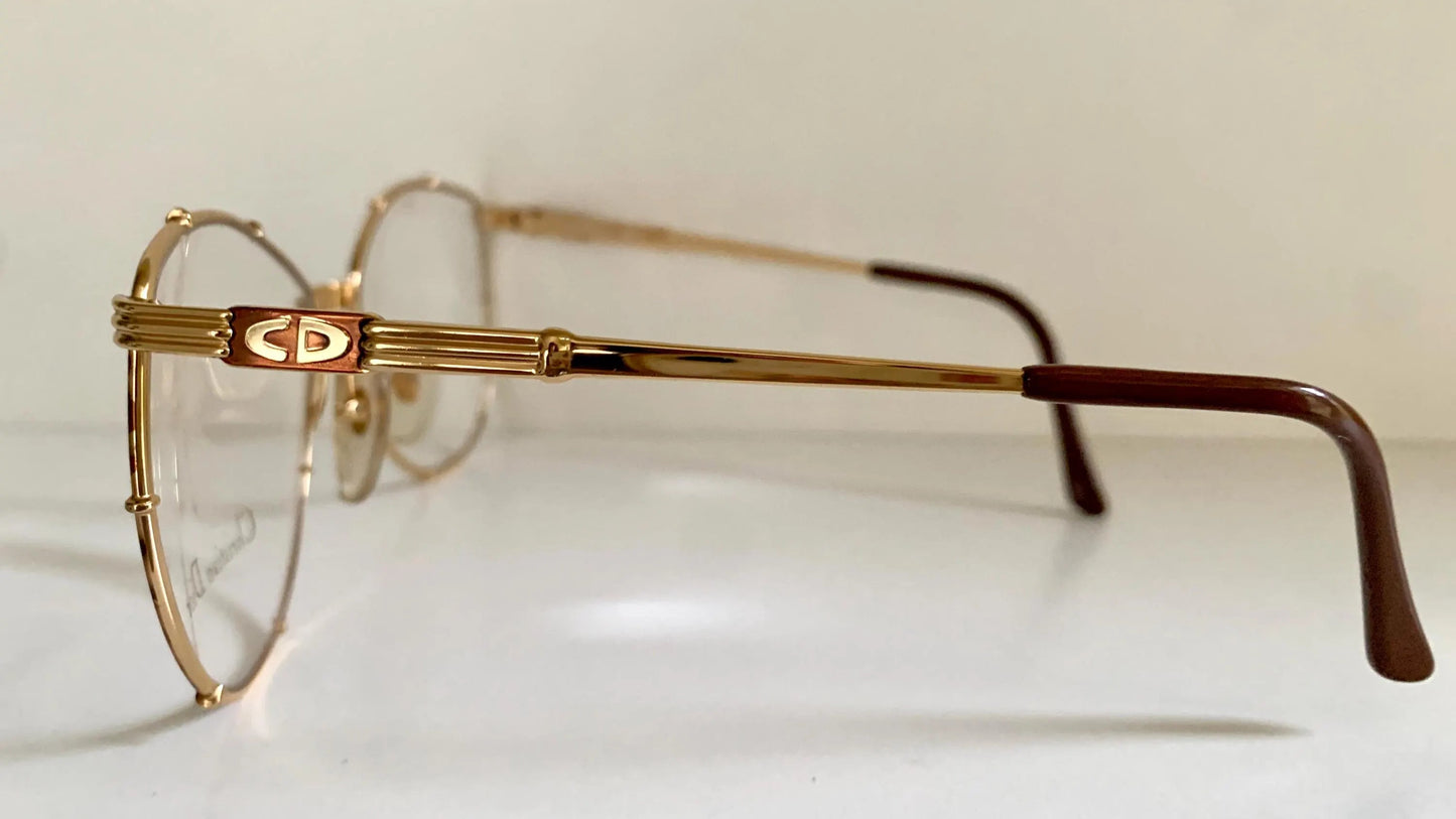 Christian Dior Vintage glasses - 2472 golden frame