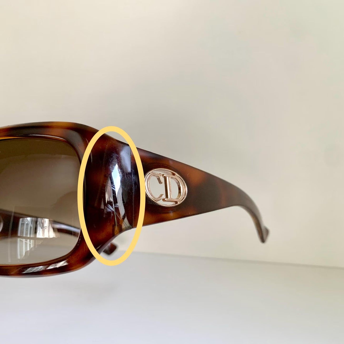 Christian Dior Vintage Sunglasses - Flavour 3 tortoise shell CD logos frames