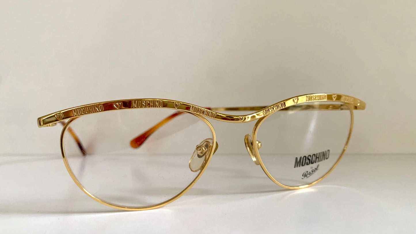 Moschino by Persol Vintage glasses - MM144 hearts frames