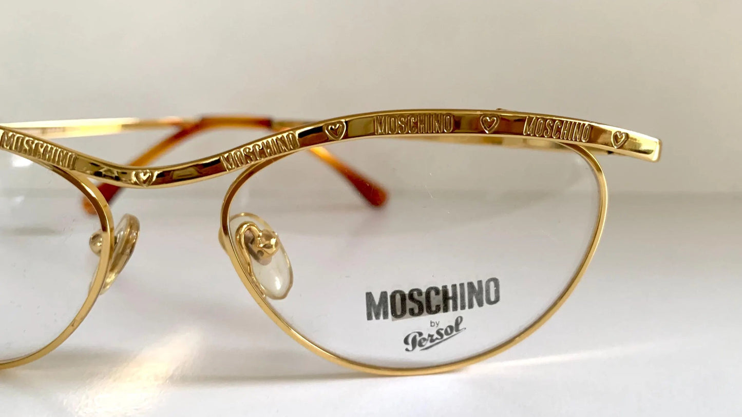 Moschino by Persol Vintage glasses - MM144 hearts frames