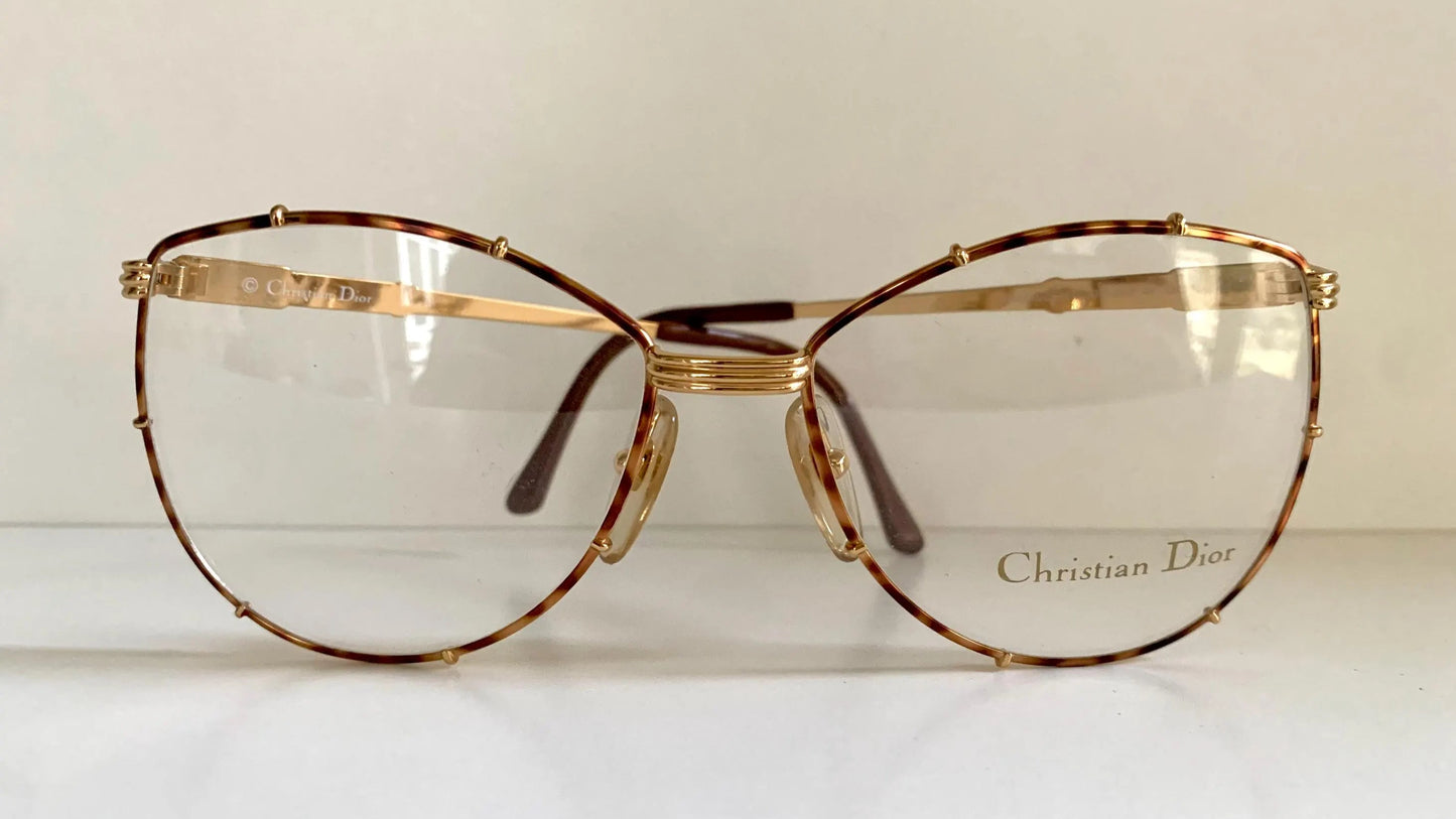 Christian Dior Vintage glasses - 2472 golden frame