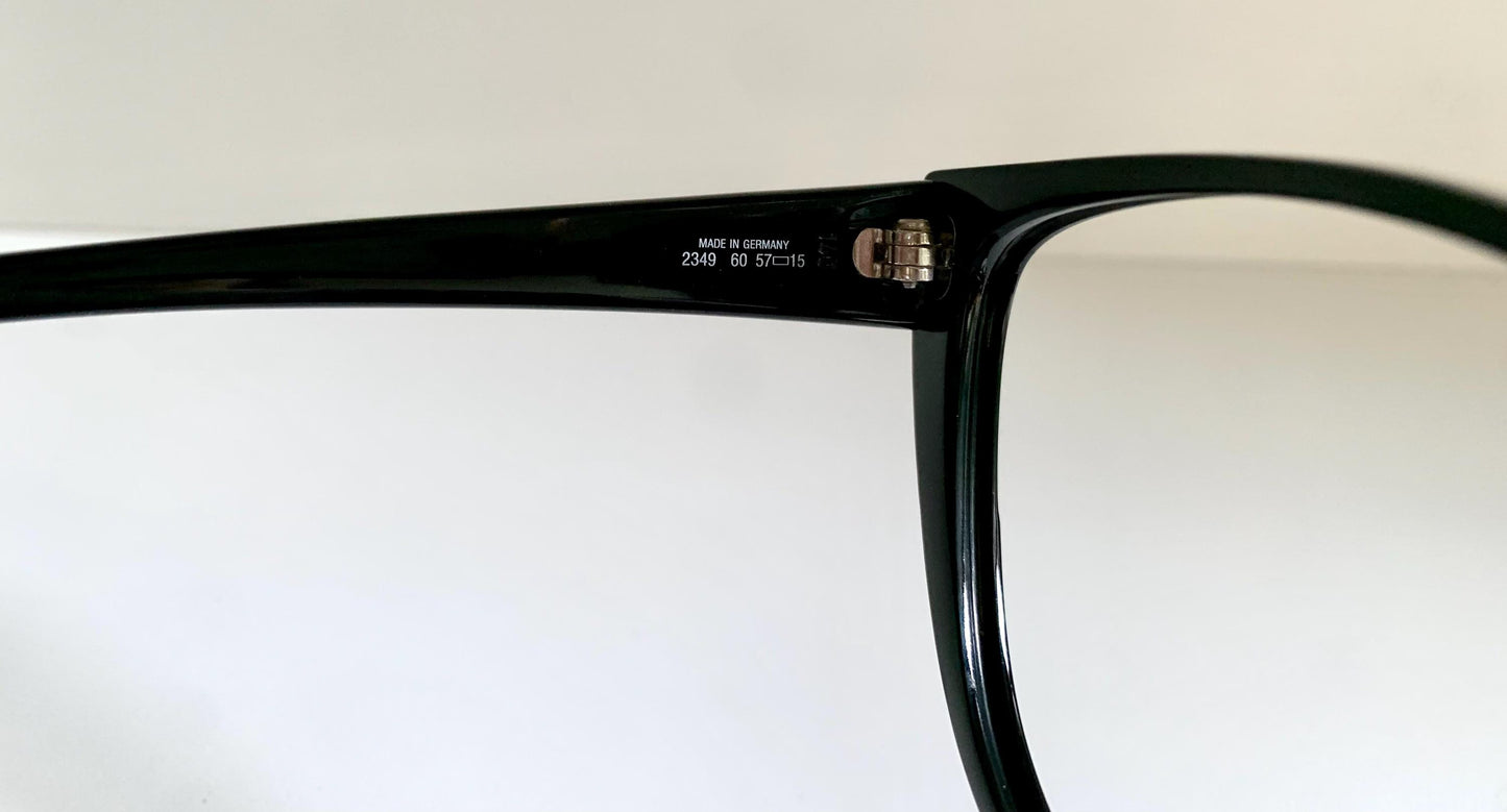 Christian Dior 80s Vintage glasses - 2349 black and white frames