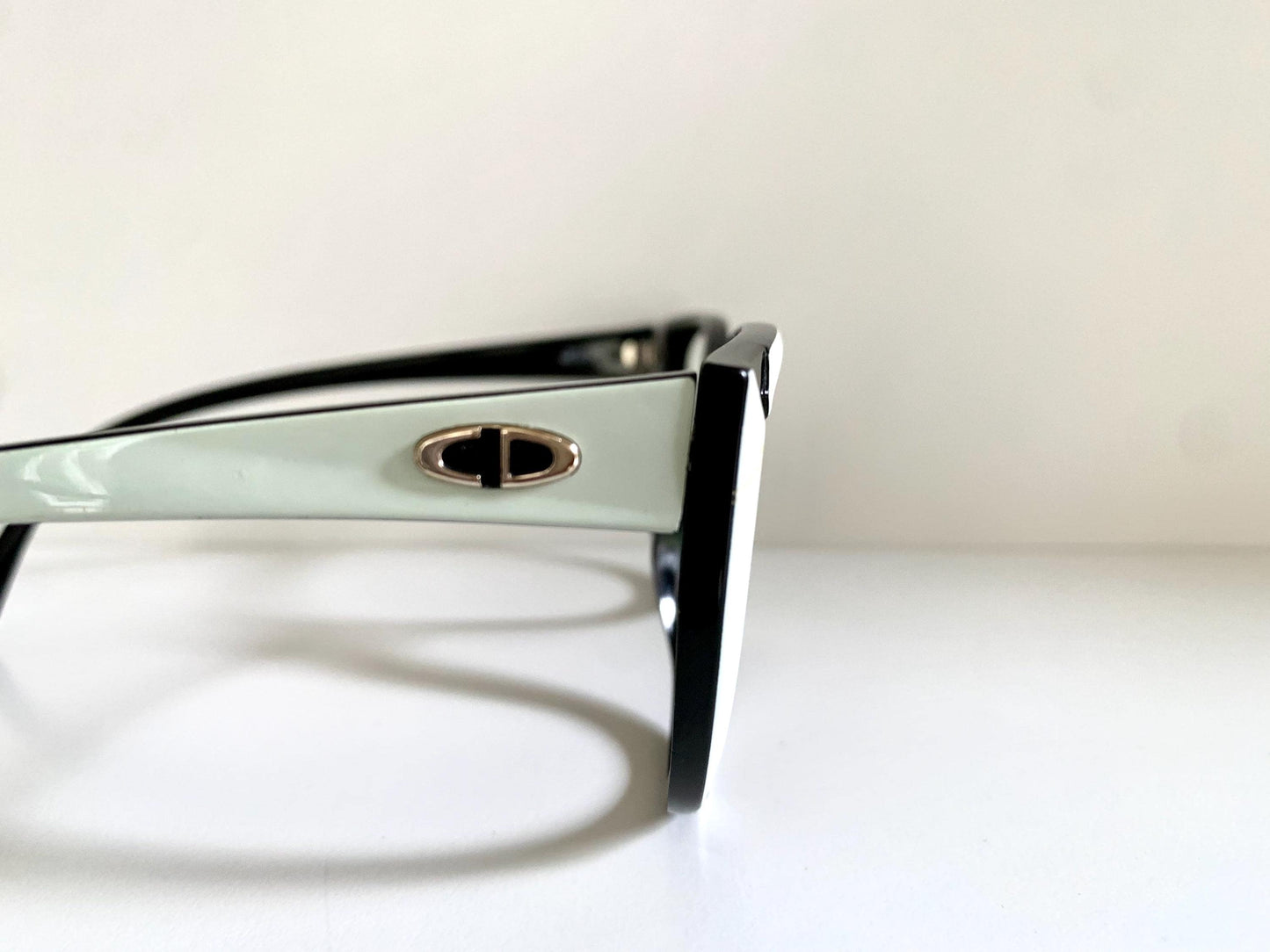 Christian Dior 80s Vintage glasses - 2349 black and white frames