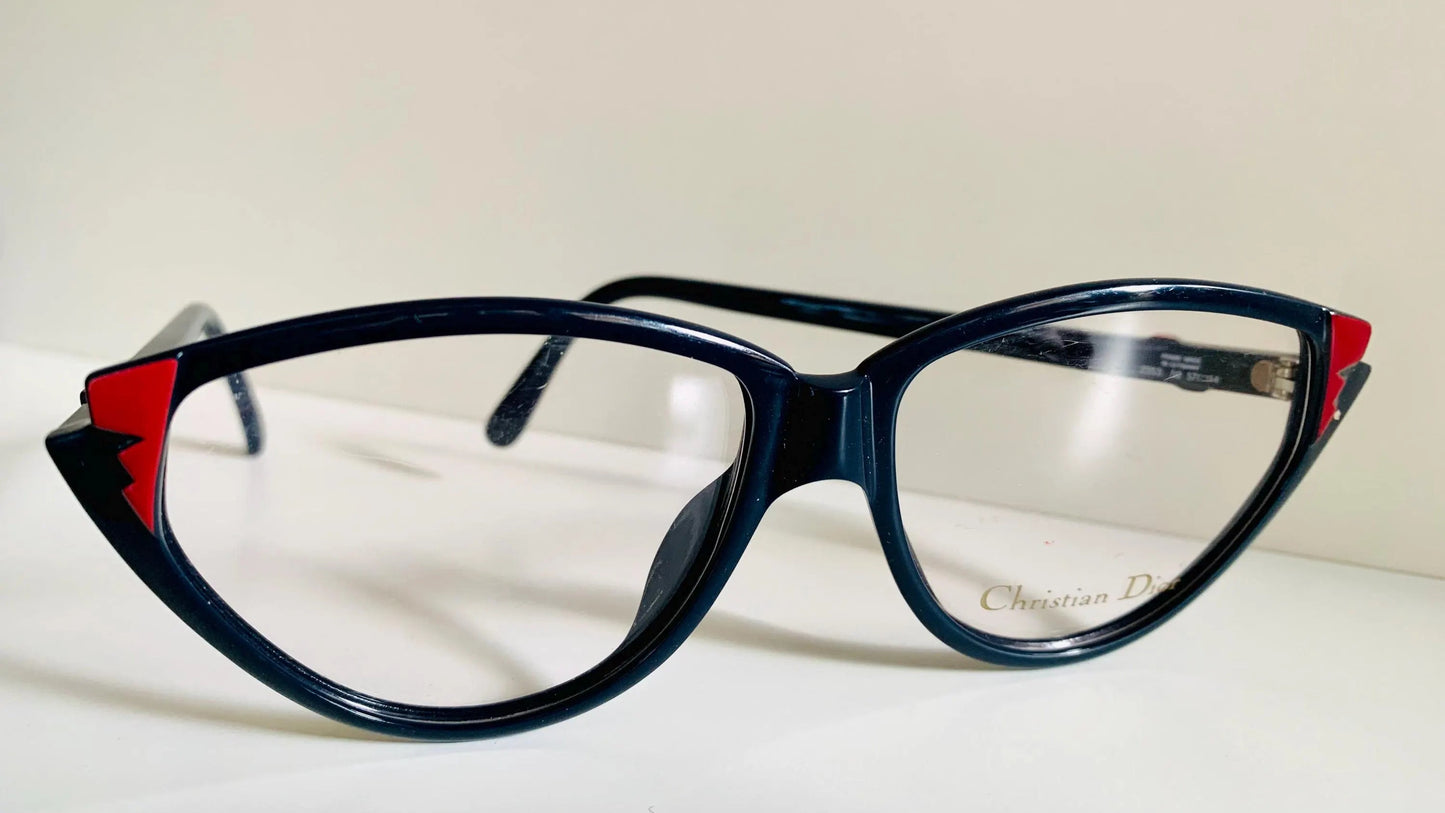 Christian Dior vintage 80s glasses - 2353 cat eye frame