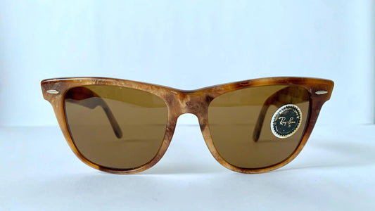 Ray Ban B&L USA vintage sunglasses - Wayfarer II Blonde Frost limited edition