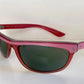 Ray Ban B&L USA vintage sunglasses - Balorama pink and red 80s frames