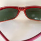 Ray Ban B&L USA vintage sunglasses - Balorama pink and red 80s frames