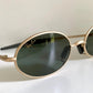 Ray Ban B&L USA NOS vintage sunglasses - W2388 Orbs gold matte frame