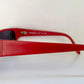 Yves Saint Laurent 00s sunglasses - 6505 red frame YSL logos