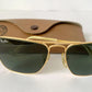 Ray Ban B&L USA vintage sunglasses - Caravan 52 Gold 80s frames