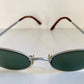 Ray Ban B&L USA vintage sunglasses - Sidestreet Diner matte silver frame