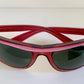 Ray Ban B&L USA vintage sunglasses - Balorama pink and red 80s frames
