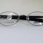 Jean Paul Gaultier 90s vintage glasses - Titanium frame / reversible blue and black temples