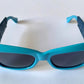 Gianni Versace vintage 90s sunglasses - 417/P 938 blue leather frames